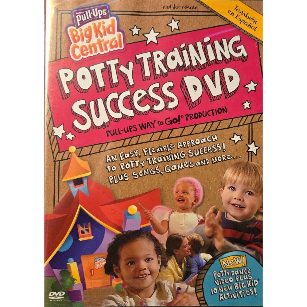 Pull-ups Big Kid Central Potty Training Success DVD 2010 SEALED